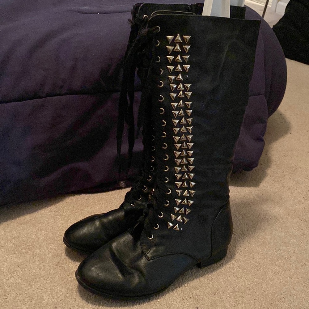 COPY - Tall Studded Boots!